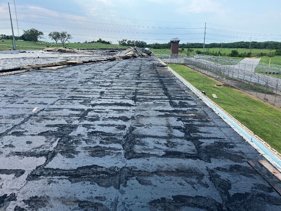 Prison storm damage 2